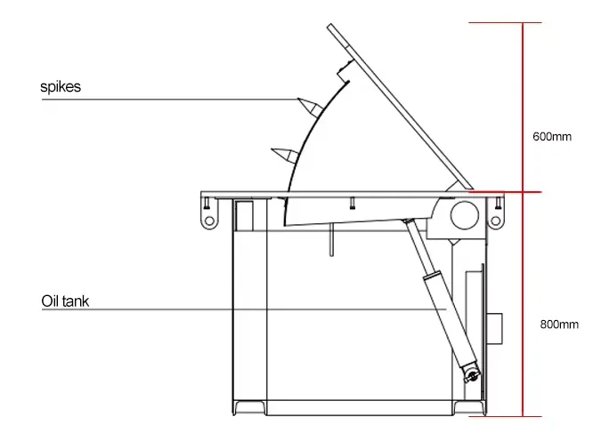 hydraulic road blocker hydraulic road blocker